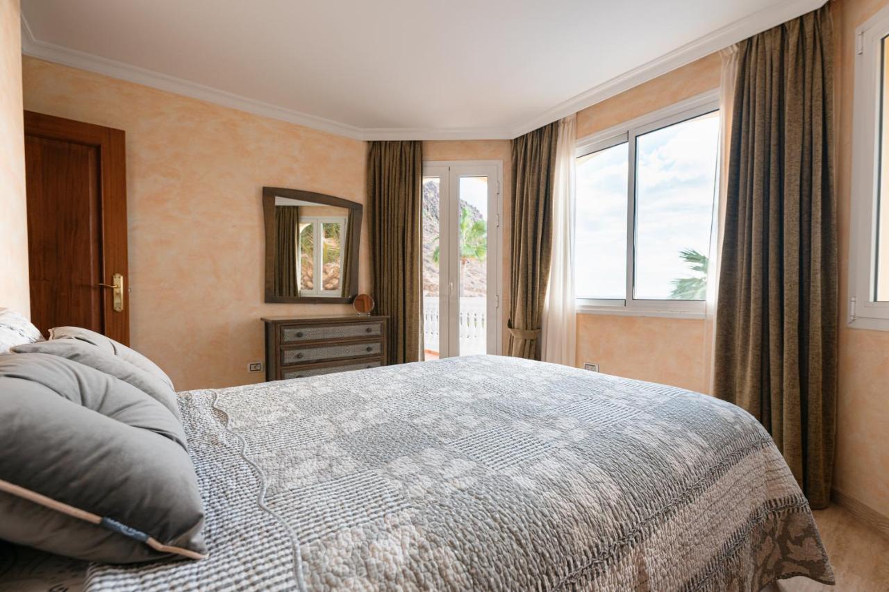 Villa Faya On The First Ocean Line With New Heated Pool Los Cristianos  Ngoại thất bức ảnh