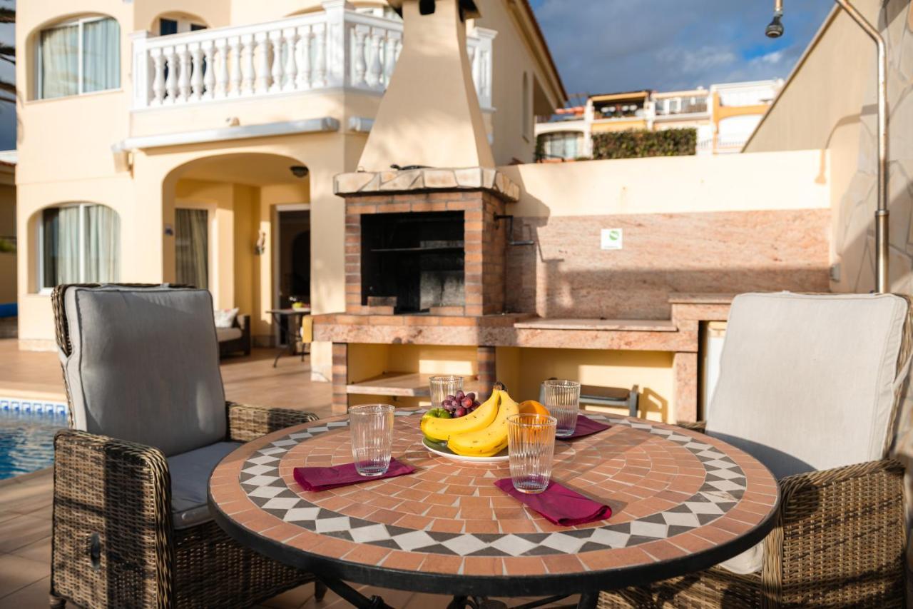 Villa Faya On The First Ocean Line With New Heated Pool Los Cristianos  Ngoại thất bức ảnh
